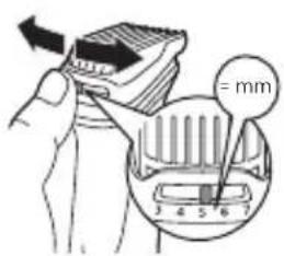 PHILIPS Multigroom MG5720 - Beard combs - 1