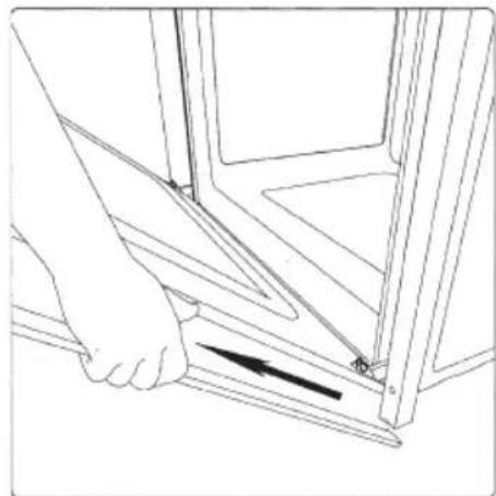 Fulgor Milano CO 9014 TC X - Demontage de la porte du four - 1