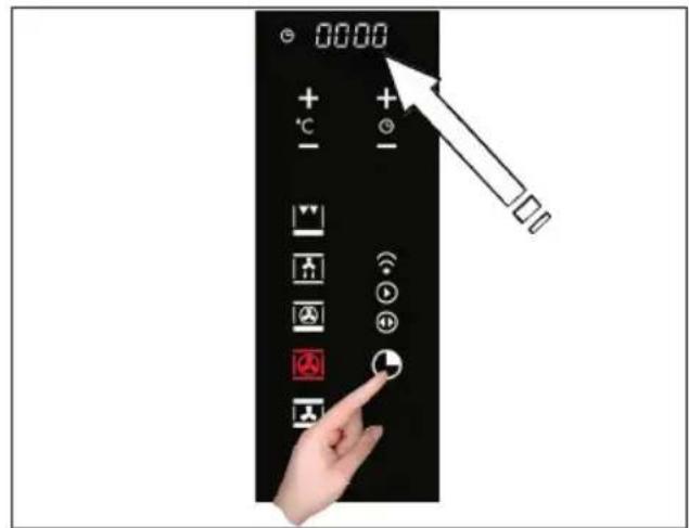 Fulgor Milano CO 9014 TC X - Programmazione del timer: contaminuti - 2