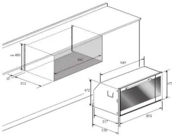 Fulgor Milano CO 9014 TC X - Flush fitting - 2