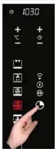 Fulgor Milano CO 9014 TC X - Programming the timer: delayed cooking - 3