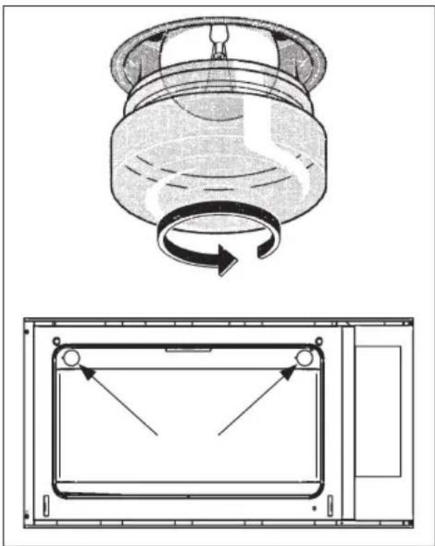 Fulgor Milano CO 9014 TC X - Cambio de la bombilla del horno - 1