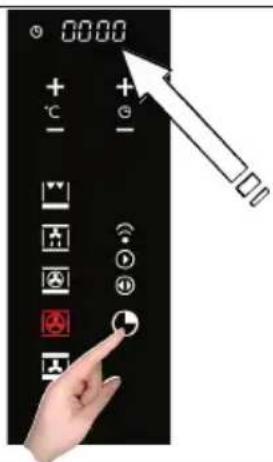 Fulgor Milano CO 9014 TC X - Programmation de la minuterie: compte-minutes - 1