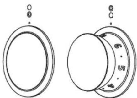 V-ZUG Combair S - Commutateur rotatif - 1