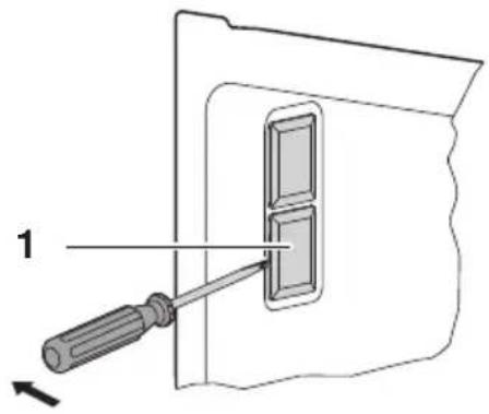 V-ZUG Combair S - Remplacement de la lampe halogène - 3