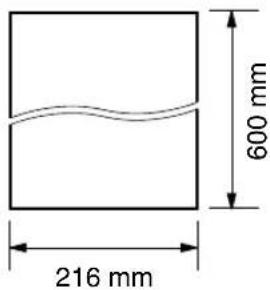 PANASONIC KXFL511BL - Format maximum des documents - 1