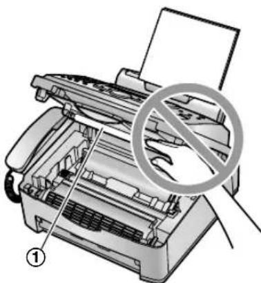 PANASONIC KXFL511BL - Remarque: - 1