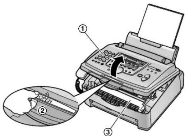 PANASONIC KXFL511BL - Attention: - 3