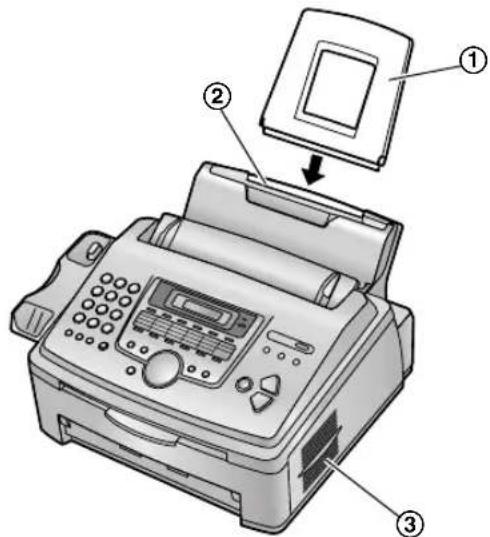 PANASONIC KXFL511BL - Cassette papier - 1