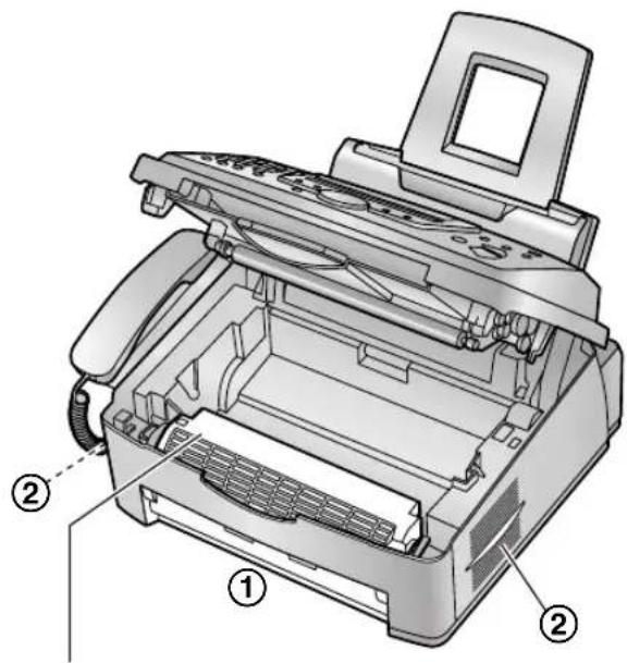 PANASONIC KXFL511BL - Rayonnement laser - 1