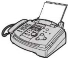 PANASONIC KXFL501BL - (réception d'appels vocaux avec sonneries et de télécopies sans sonnerie lorsque vous vous trouvez à proximité de l'appareil) - 1