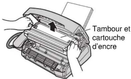 Tambour et cartouche d'encre