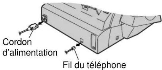 Cordon d'alimentation Fil du téléphone