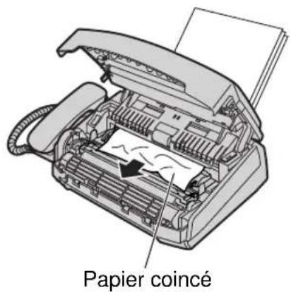 Papier coincé