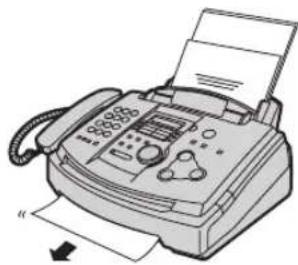 PANASONIC KXFL501BL - Réglage de l'appareil pour la réception de télécopies ≡ - 1