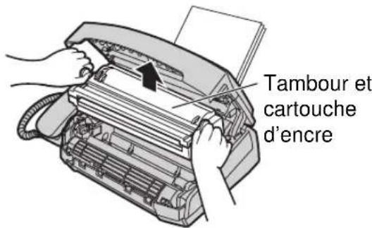 Tambour et cartouche d'encre