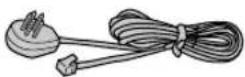 PANASONIC KXFL501BL - Accessoires fournis d'origine - 2