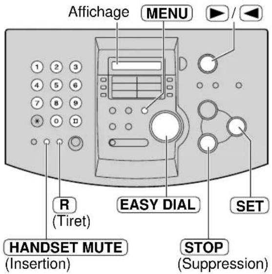 PANASONIC KXFL501BL - Programmation de votre identification - 2