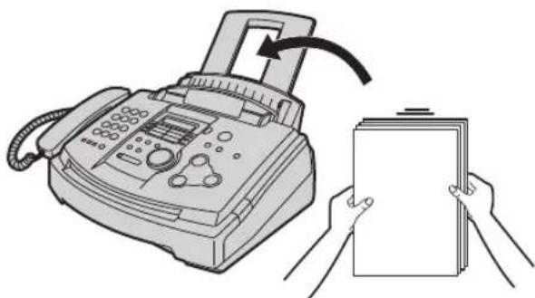 PANASONIC KXFL501BL - Ajout de papier - 1