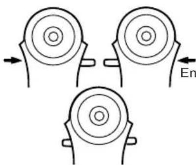 PANASONIC EY7880 - Levier d'inversion marche avant-marche arrière - 1