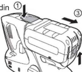 PANASONIC EY7880 - Akun kiinnitys tai irrotus Akun pidinyksikkö - 1