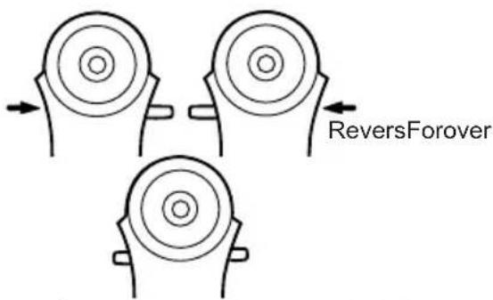 PANASONIC EY7880 - Forover/Revers bryter - 1