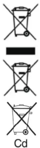 PANASONIC EY7880 - Brukerinformasjon om innsamling og håndtering av gammelt utstyr og brukte batterier - 1