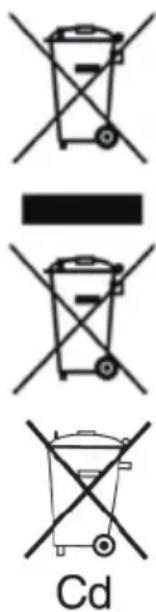 PANASONIC EY7880 - Tietoja vanhojen laitteiden ja käytettyjen paristojen keräyksestä ja hävittämisestä - 1