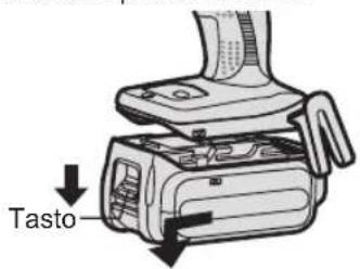 PANASONIC EY75A2 - Applicazione o rimozione del pacco batteria - 2
