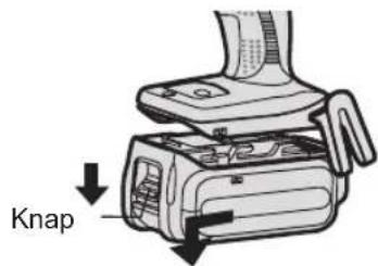 PANASONIC EY75A2 - Isætning og udtagning af batteripakningen - 2