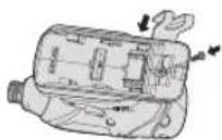PANASONIC EY75A2 - Modifica del lato del gan- cio da cintura - 2