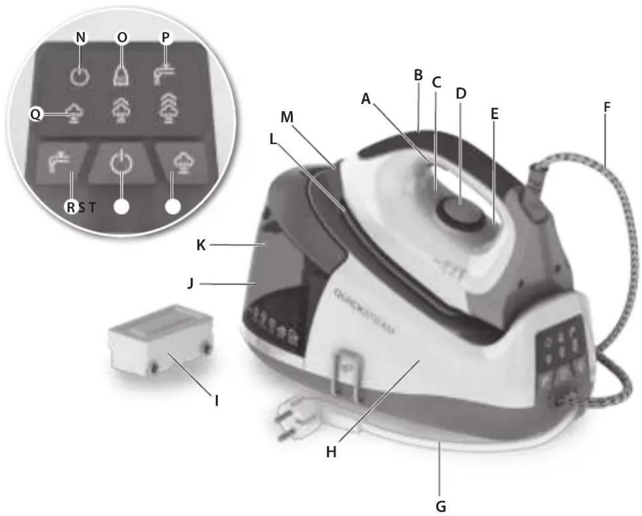 AEG QuickSteam DBS3350 - 1