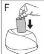 AEG DBS 5573 - ¿Como rellenar el agua durante la utilización? - 2