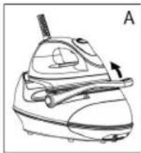 AEG DBS 5573 - Function of the Handle (9) - 1