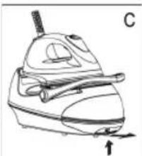 AEG DBS 5573 - Hogy tölthetem fel működés közben a vasalót vízzel? - 1