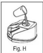 AEG DBS 5564 - Como reabasteço o aparelho com agua durante o funcao namento? - 3