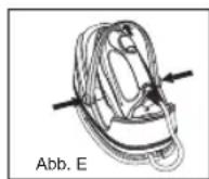 AEG DBS 5564 - Funktion des Griffes (9) - 2
