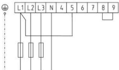 AEG STM 40 - Положене поеклочаел I: 2 (4) KBT, 1-Ф./N/PE ~230 B - 3