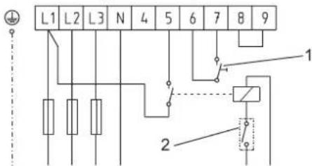 AEG STM 40 - Schalterstellung I: 2/4 kW, 1/N/PE ~ 230 V   Schalterstellung II: 4/4 kW, 1/N/PE ~ 230 V - 3
