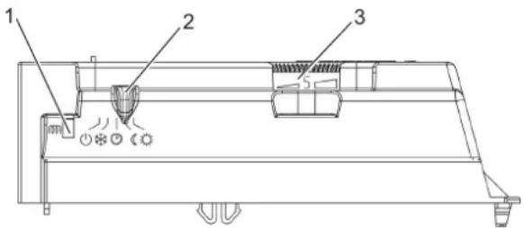 AEG KLE 1002 - Operating unit - 1