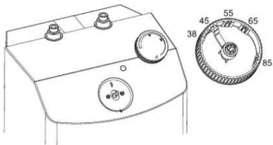 AEG Huz 10 OKO - Temperaturbegrenzung einstellen - 1