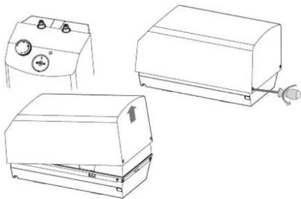 AEG Huz 10 OKO - Gerät öffnen - 1