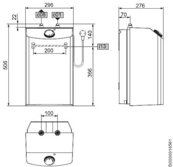 AEG Huz 10 OKO - Données techniques - 1