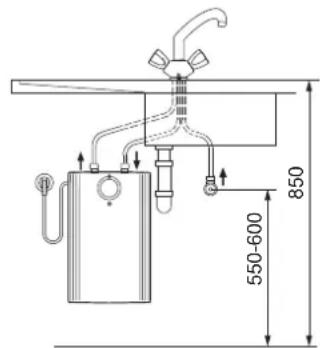 AEG Hoz 5 Comfort - Huz 5 ÖKO Comfort - Undersink installation - 2