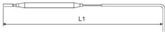 AEG Hoz 5 Comfort - Temperatuursensor in schermpijp positioneren - 1