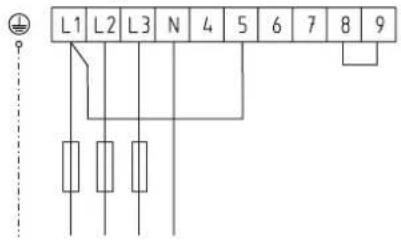 AEG STM 30 - Exemples de raccordement double puissance avec mesure à simple comptage : - 8
