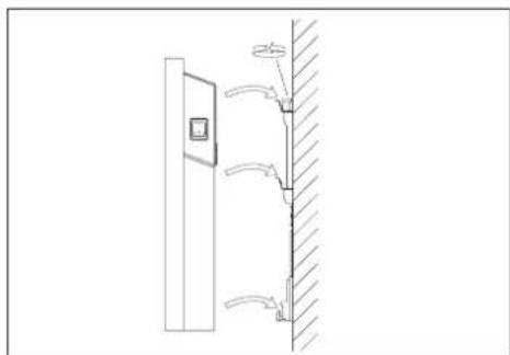 AEG WKL 502 - Befestigung des Konvektors - 1