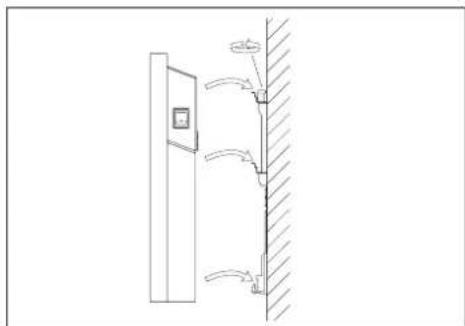 AEG WKL 502 - Wall mounting the convector - 1