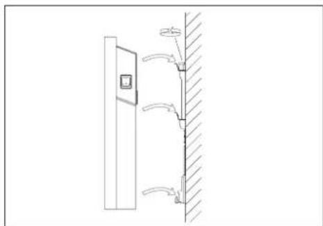 AEG WKL 2002 - Fixation du convecteur - 1
