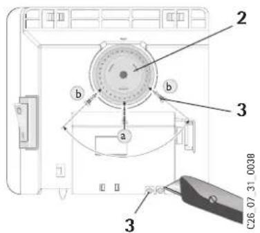 AEG WKL 3003 - Limiting the thermostat - 1